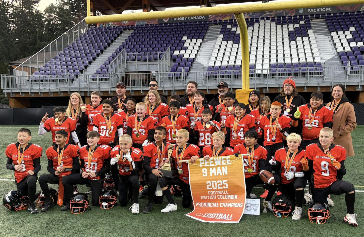 2025 Peewee Bobcats BC Champions